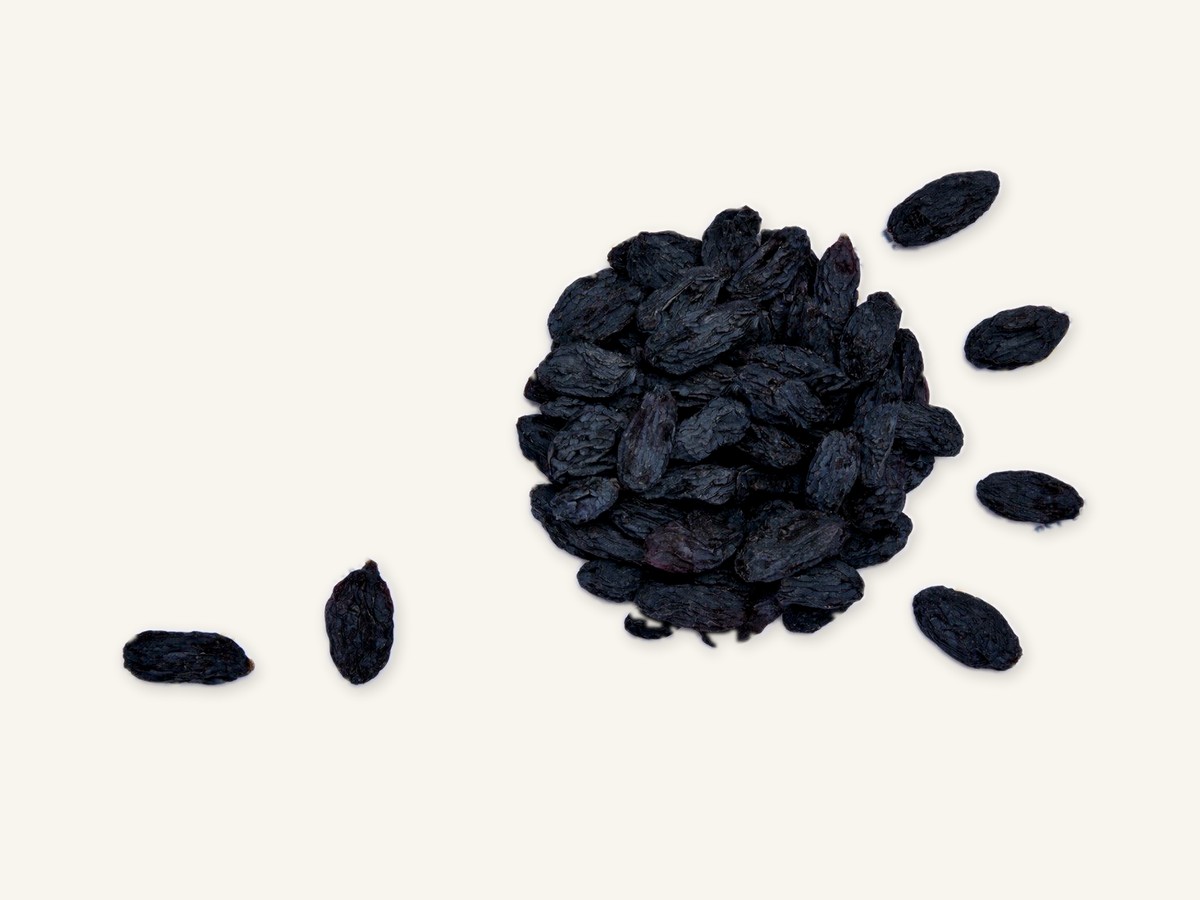 Schwarze Rosinen C-2 für Großhandel und Lebensmittelproduktion